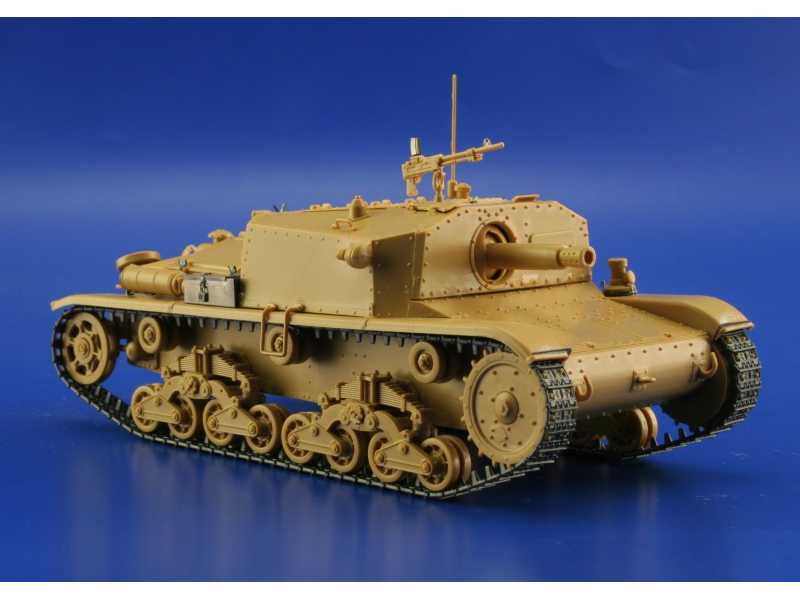 M-40/75 Semovente exterior 1/35 - Italeri - image 1