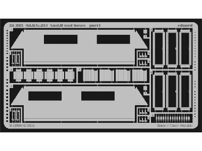 Sd. Kfz.251 Ausf. D tool boxes 1/35 - Dragon - image 2