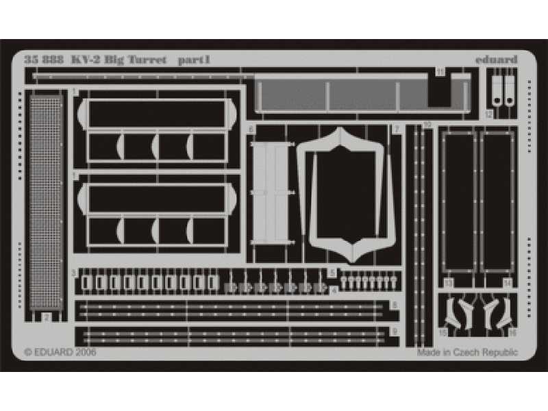 KV-2 Big Turret 1/35 - Trumpeter - image 1