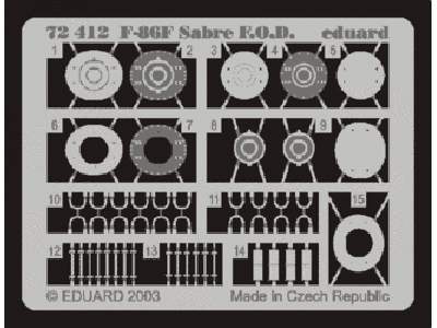 F-86F F. O.D.  1/72 - Fujimi - image 1