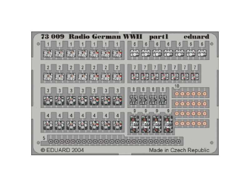 Radio German WWII 1/72 - image 1