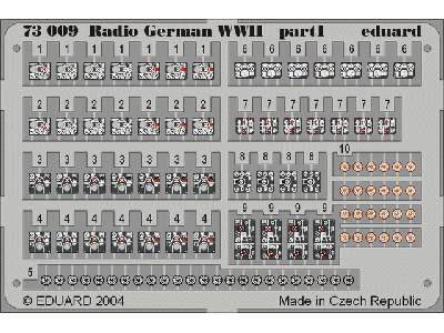 Radio German WWII 1/72 - image 2