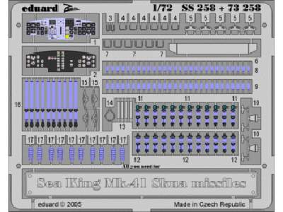 Sea King Mk.41 Skua missiles 1/72 - Revell - image 1