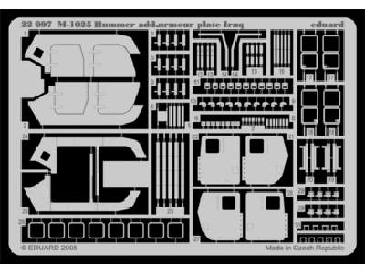 M-1025 additional armour plate Iraq 1/72 - Revell - image 1