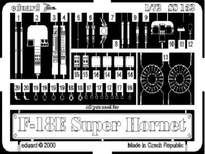 F-18E Super Hornet 1/72 - Italeri - image 1