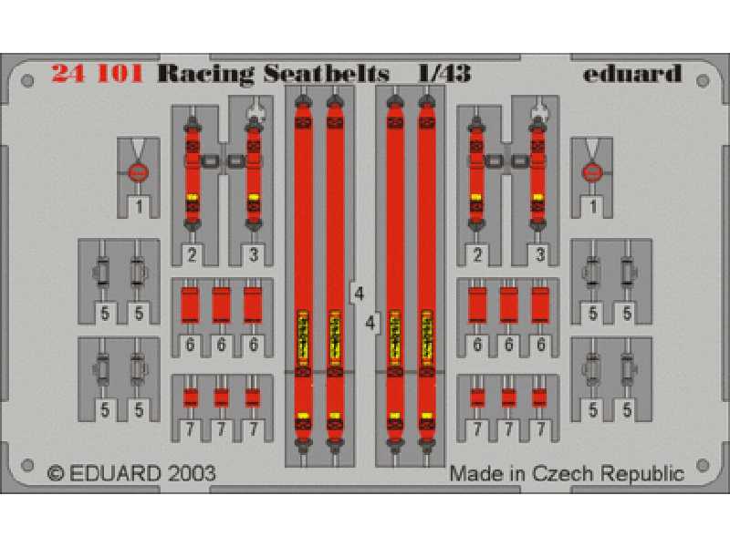 Sabelt 4 points Red 1/43 - image 1