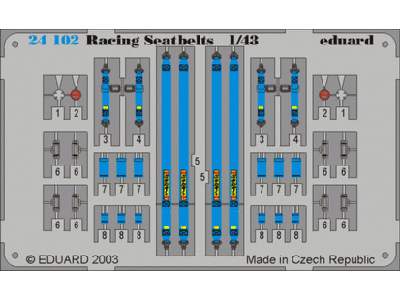 Sabelt 4 points Blue 1/43 - image 1