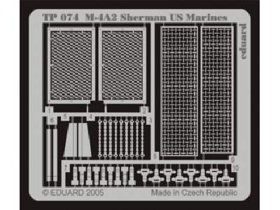 M-4A2 Sherman US Marines 1/35 - Academy Minicraft - image 1