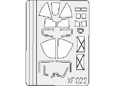  P-38 Lightning 1/48 - Academy Minicraft - masks - image 1