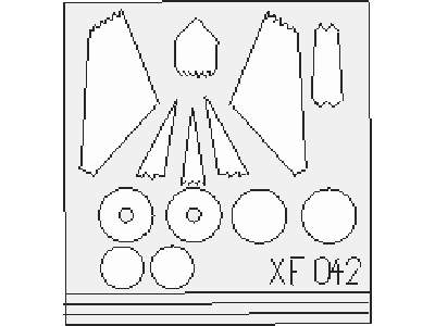  F-117 Nighthawk 1/48 - Academy Minicraft - masks - image 1