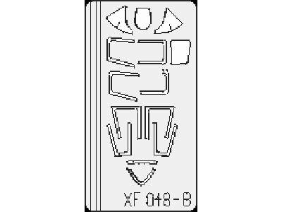  Meteor F. Mk.1 1/48 - Tamiya - masks - image 3