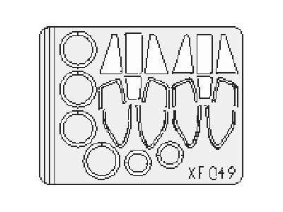  EE Lightning 1/48 - Airfix - masks - image 1