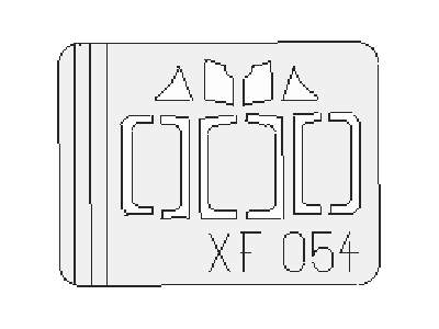  F3F 1/48 - Accurate Miniatures - masks - image 1