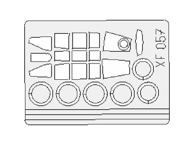  F-84G Thunderjet 1/48 - Revell - masks - image 1