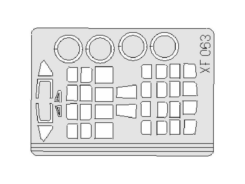  SB2C Helldiver 1/48 - Promodeller - masks - image 1