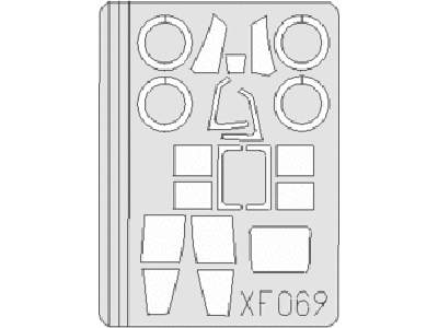  P-35 1/48 - Academy Minicraft - masks - image 1