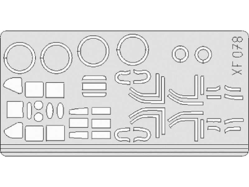  A-20 Havoc 1/48 - Amt/Ertl - masks - image 1