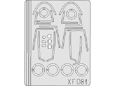  F-18A/ C Hornet 1/48 - Hasegawa - masks - image 1