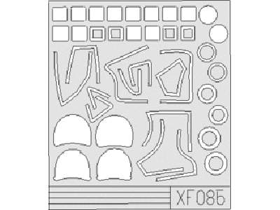  Mi-24 Hind 1/48 - Monogram - masks - image 1