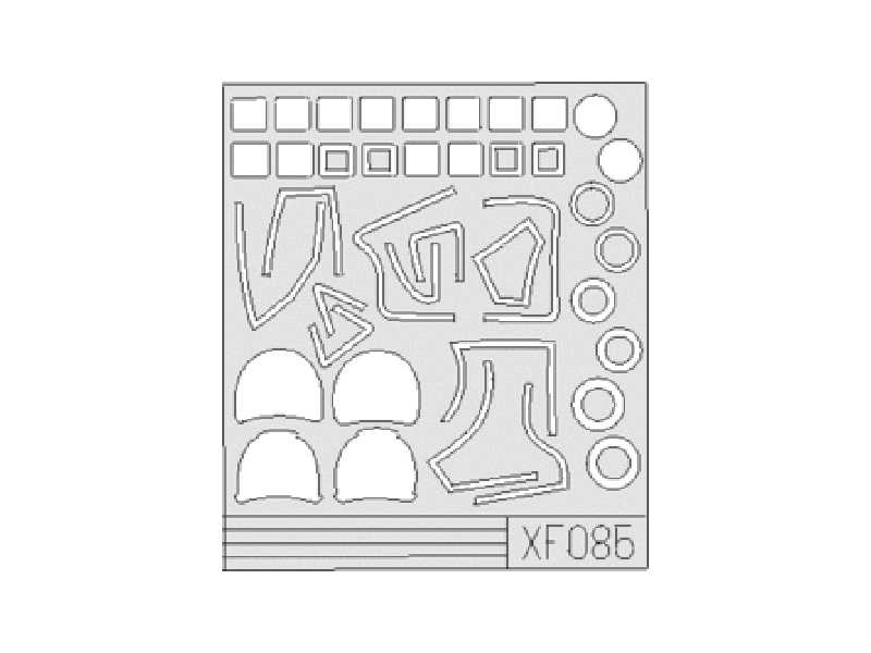  Mi-24 Hind 1/48 - Monogram - masks - image 1