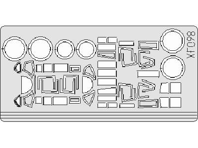  P-61 Black Widow 1/48 - Monogram - masks - image 1