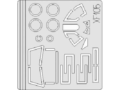  P-40N Warhawk 1/48 - Eduard - masks - image 1