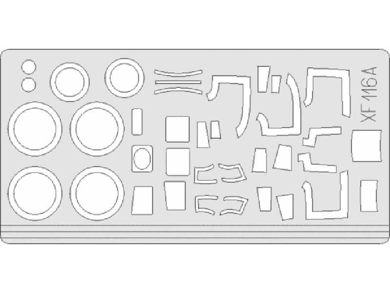  B-26 Marauder 1/48 - Monogram - masks - image 1