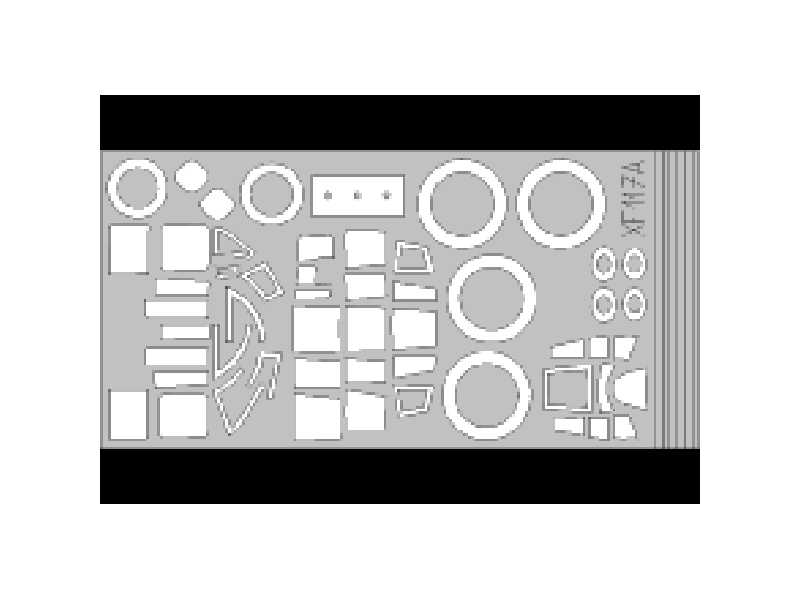 B-25J Mitchell 1/48 - Monogram - masks - image 1 B-25J Mitchell 1/48 - Monogram - masks - image 1