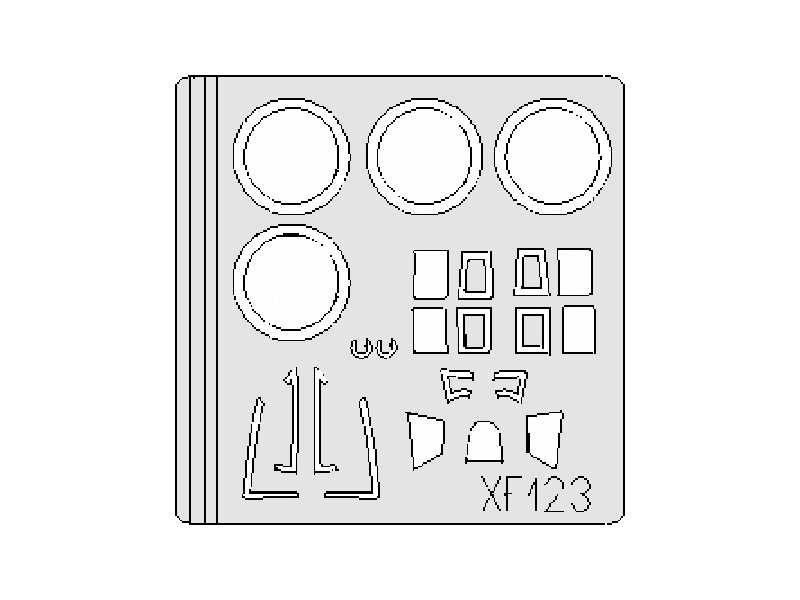  N1K Kyofu/ Rex 1/48 - Tamiya - masks - image 1