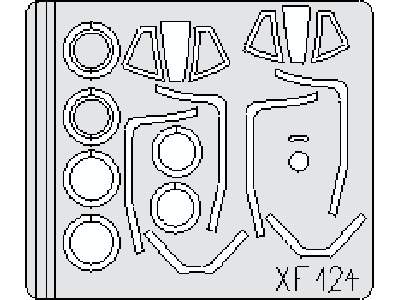  F-86D Sabre Dog 1/48 - Monogram - masks - image 1