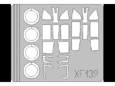  Ki-27 Nate 1/48 - Hasegawa - masks - image 1