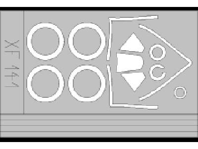  P-47N 1/48 - Revell - masks - image 1