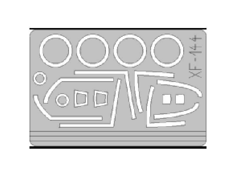  EF-2000 Typhoon Single Seater 1/48 - Italeri - masks - image 1