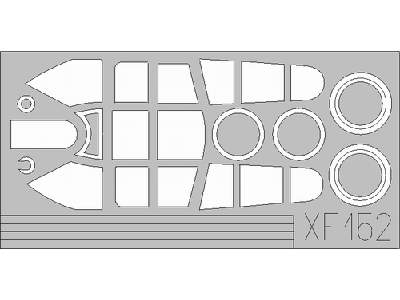  P-40K 1/48 - Amt/Ertl - masks - image 1