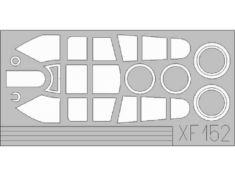  P-40K 1/48 - Amt/Ertl - masks - image 1