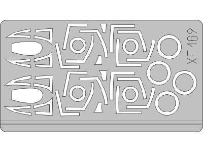  F-4J Phantom II 1/48 - Monogram - masks - image 1