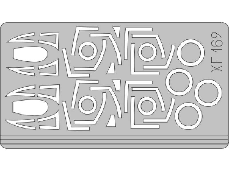  F-4J Phantom II 1/48 - Monogram - masks - image 1