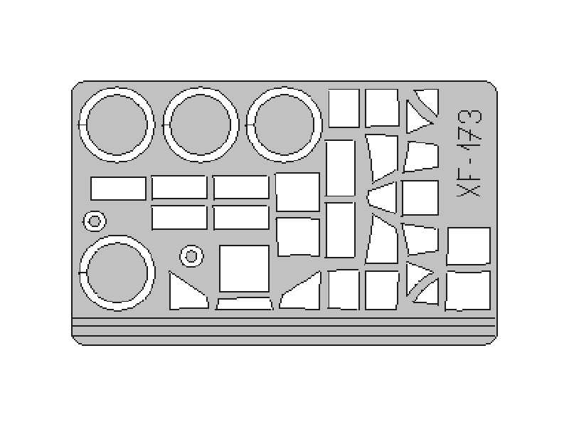  SM 79 Sparviero 1/48 - Classic Airframes - masks - image 1