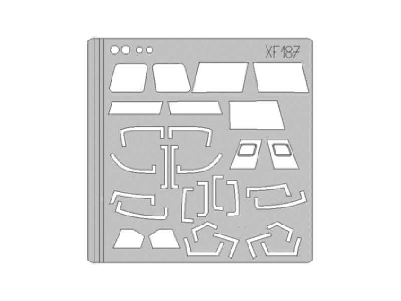  SA-365N Dauphin 1/48 - Trumpeter - masks - image 1