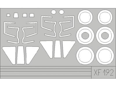  Su-25K Frogfoot 1/48 - Kovozavody Prostejov - masks - image 1