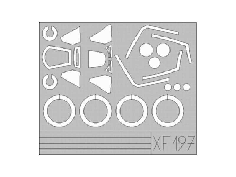  Seafire FR46/47 1/48 - Airfix - masks - image 1