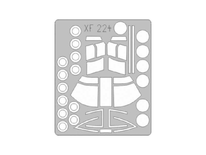  CH-46 Sea Knight 1/48 - Academy Minicraft - masks - image 1