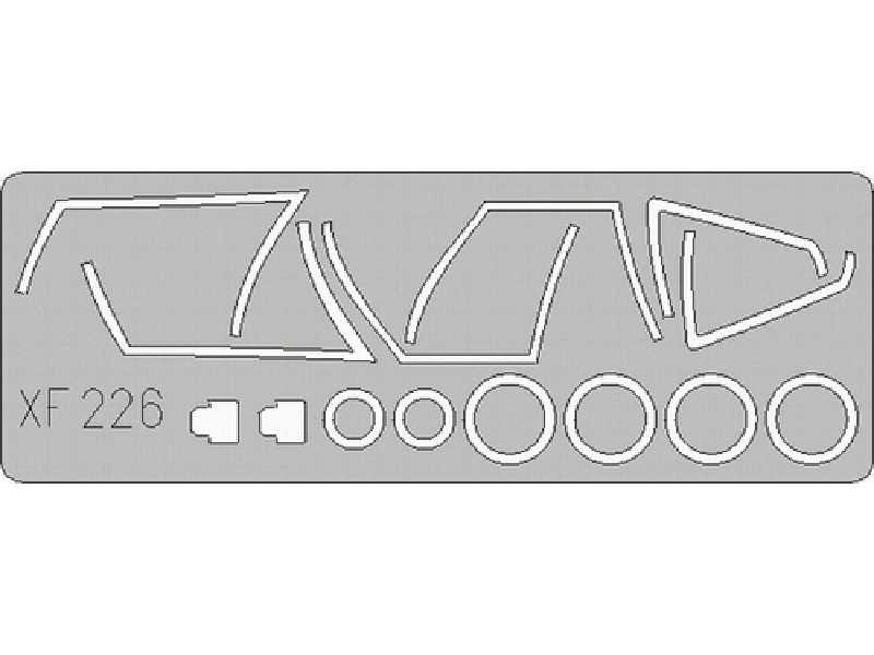  F-2B 1/48 - Hasegawa - masks - image 1