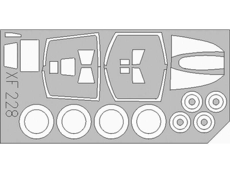  RF-4B/ E Phantom II 1/48 - Hasegawa - masks - image 1