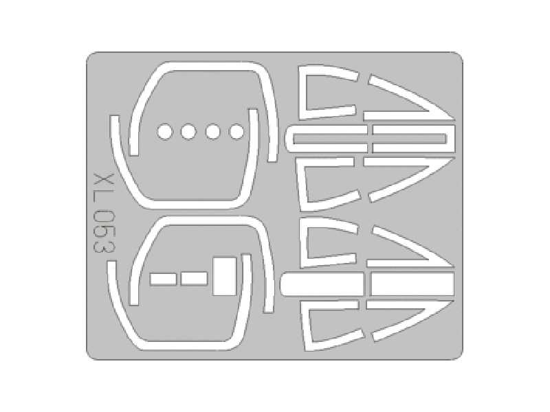  F-105D Thunderchief 1/32 - Trumpeter - masks - image 1