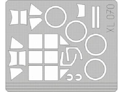  Bf 109G-6 1/32 - Hasegawa - masks - image 1