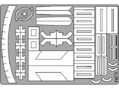  F-4 Phantom II useful areas 1/32 - Tamiya - masks - image 1