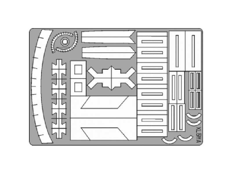  F-4 Phantom II useful areas 1/32 - Tamiya - masks - image 1