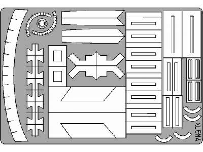  F-4 Phantom II useful areas 1/32 - Tamiya - masks - image 2