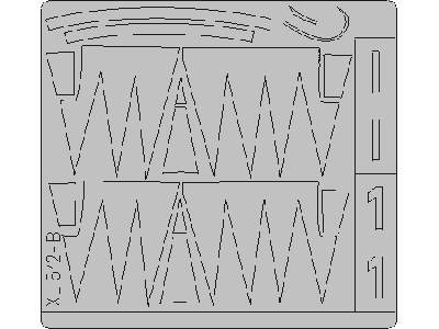  Bf 109G Hartmann Camo.  Mkgs 1/32 - masks - image 3